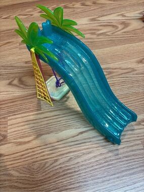 Polly Pocket Outdoor Playground green slide replacement